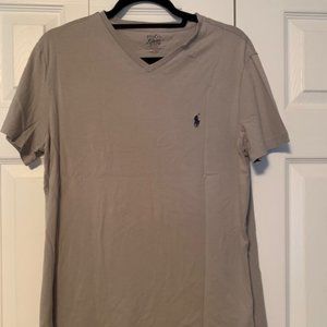 Ralph Lauren Gray v-neck tshirt